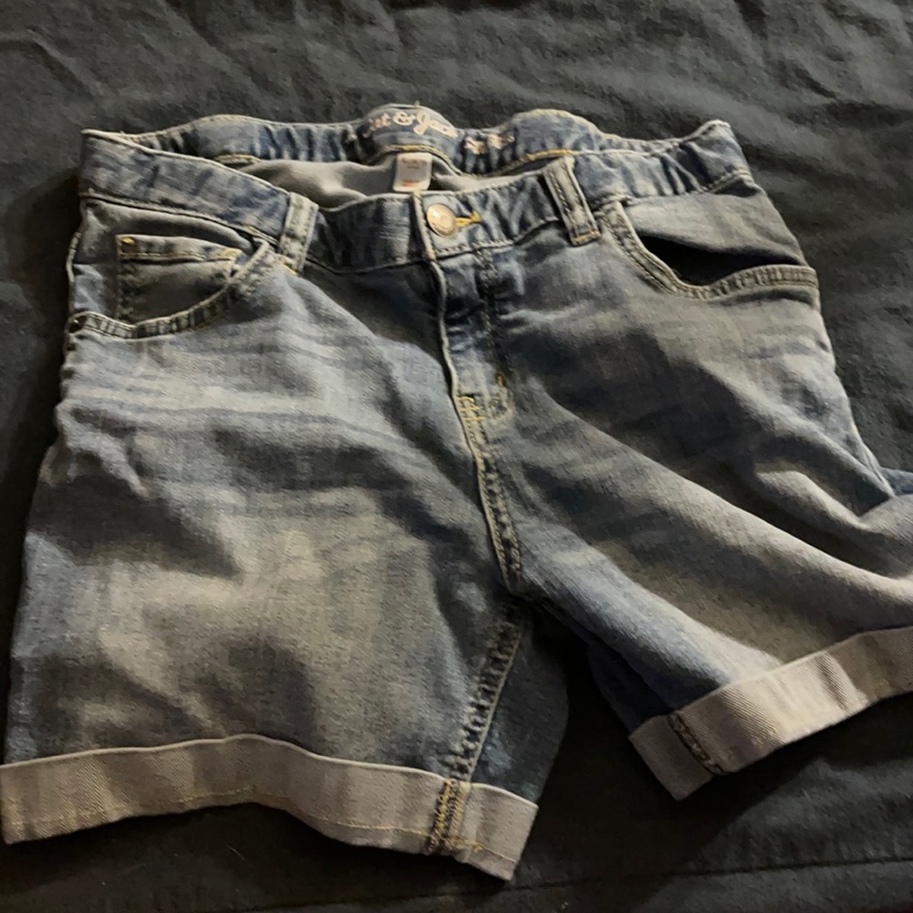 Cat and Jack Denim Shirts size 14/16